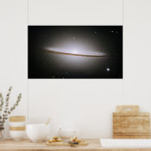 Poster Le Majestic Sombrero Galaxy (M104) (Cuisine)