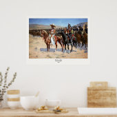 Poster Le major mexicain de Frederic Remington (1889) (Cuisine)