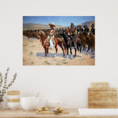 Poster Le major mexicain de Frederic Remington (1889) (Cuisine)