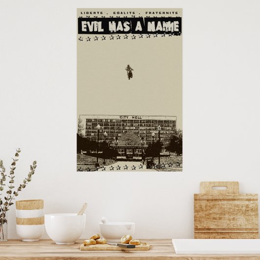 Poster le mal a un nom (Cuisine)