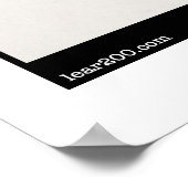 Poster Le mâle à perruque rouge d'Edward Lear (Coin)