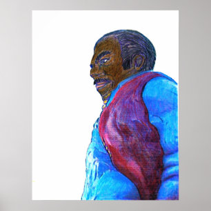 Poster Le mâle de danseur de jGibney de série d'artiste