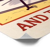 Poster Le Malin La Poursuit Toujours (Coin)