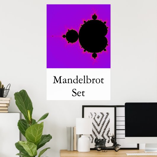 Poster Le Mandelbrot Set (Complet) (Bureau à domicile)