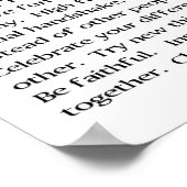 Poster Le Manifeste des couples (Coin)