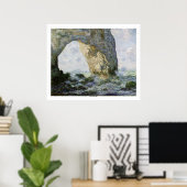 Poster Le Manneporte de Claude Monet (Bureau à domicile)