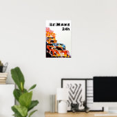 Poster Le Mans (Bureau à domicile)