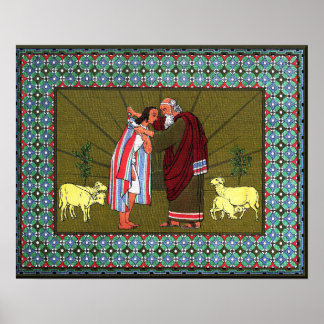 Poster Le manteau de Joseph de plusieurs couleurs