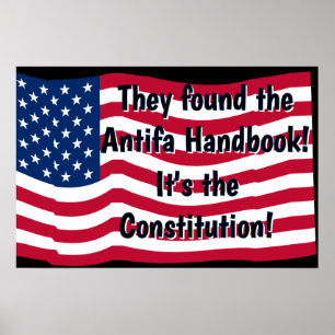 Poster Le Manuel Antifa Patriotique (ds)