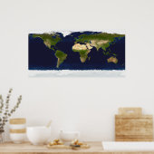 Poster Le marbre bleu (Cuisine)