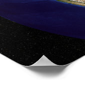 Poster Le marbre bleu Nouvelle génération Terre 5 (Coin)