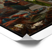 Poster Le marchand de tapis, c.1887 (huile sur toile) (Coin)