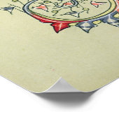 Poster Le marchand, détail de fac-similé (Coin)