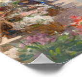 Poster Le marché aux fleurs | Victor Gabriel Gilbert (Coin)