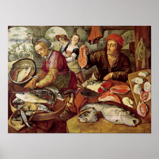 Poster Le Marché Aux Poissons (Devant)