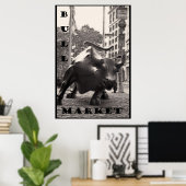 POSTER LE MARCHÉ DE BULL, (Bureau à domicile)