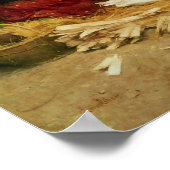 Poster Le marché de la volaille, 1885 (Coin)