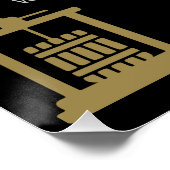 Poster Le marché de l'huile d'olive (Coin)