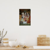 Poster Le marché des légumes (Cuisine)