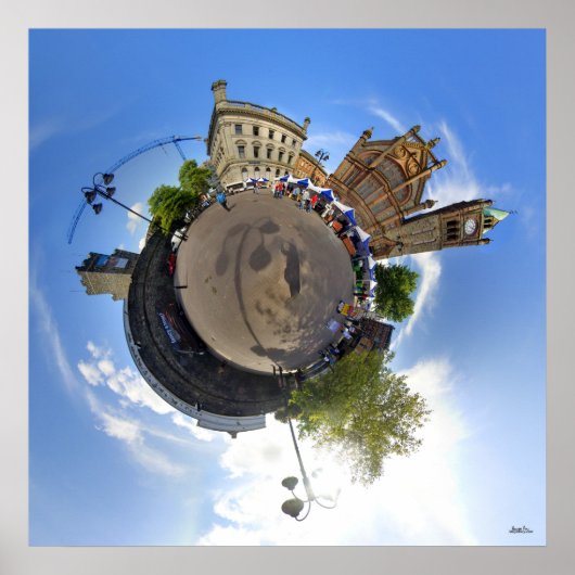 Poster Le marché fortifié de Derry (Devant)