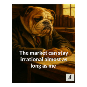 Poster Le marché peut rester irrationnel