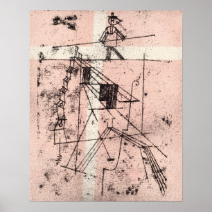 Poster Le marcheur de corde droite (Seiltänzer) (1923) pa