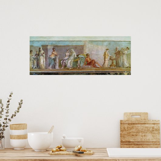 Poster Le Mariage Aldobrandini, 27 av. (Cuisine)