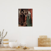 Poster Le Mariage Arnolfini par Jan van Eyck (Cuisine)
