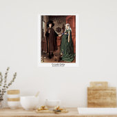Poster Le Mariage Arnolfini Par Johannes De Eyck (Cuisine)