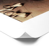 Poster Le Mariage Arnolfini Par Johannes De Eyck (Coin)