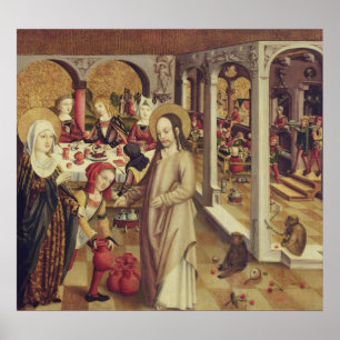Poster Le mariage chez Cana, c.1500