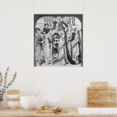 Poster Le mariage de Henri VI et Margaret d'Anjou (Cuisine)