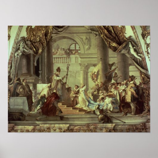 Poster Le mariage de l'empereur Frederick Barbarossa (Devant)