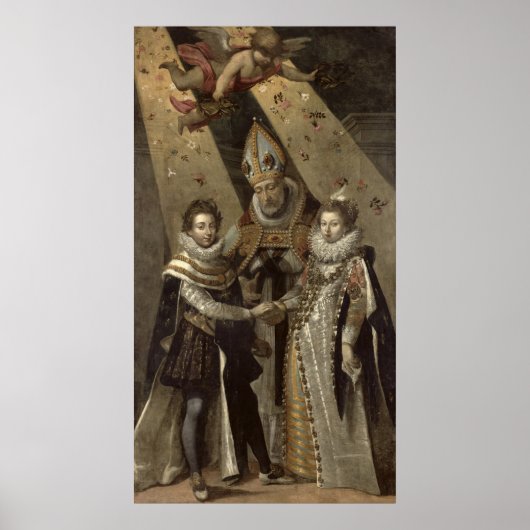 Poster Le mariage de Louis XIII (Devant)