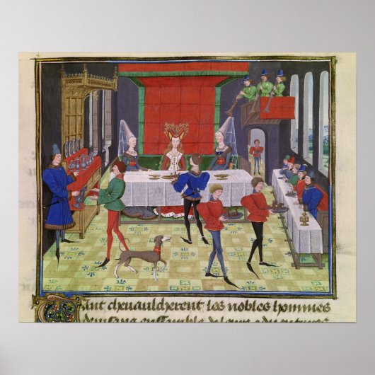 Poster Le mariage de Renaud de Montauban et Clarisse (Devant)