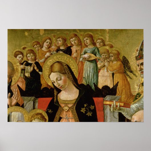 Poster Le mariage de Sainte Catherine de Sienne (Devant)