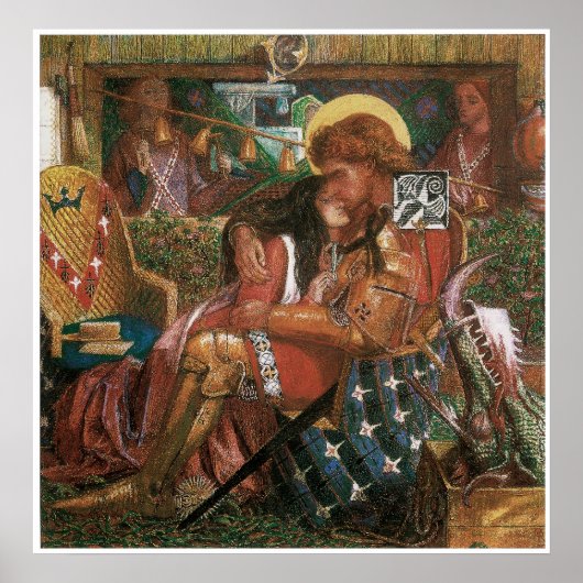 Poster Le Mariage de St. George & Princesse Sabra (Devant)