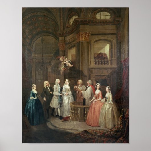 Poster Le Mariage de Stephen Beckingham et Mary Cox (Devant)