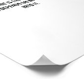 Poster Le mariage est comme la vandelle Funny (Coin)