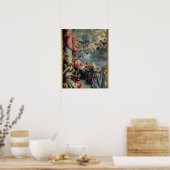 Poster Le mariage mystique de Sainte Catherine (Cuisine)
