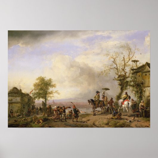 Poster Le Mariage paysan (Devant)