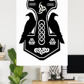 Poster Le marteau de Norse Thor (Bureau à domicile)
