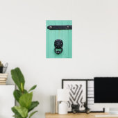 Poster Le marteau de porte du Gardner (Bureau à domicile)