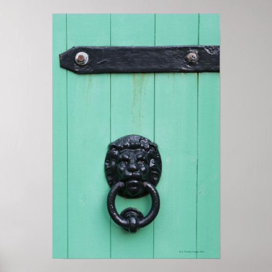 Poster Le marteau de porte du Gardner (Devant)