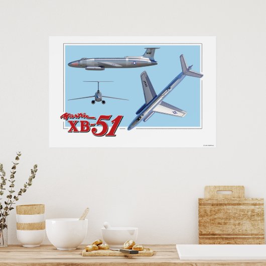 Poster Le Martin XB-51 (Cuisine)