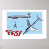 Poster Le Martin XB-51 (Devant)