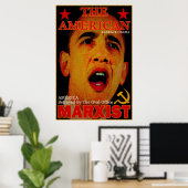 Poster Le marxiste américain (Bureau à domicile)