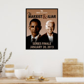 Poster Le marxiste et l'art menteur (Cuisine)