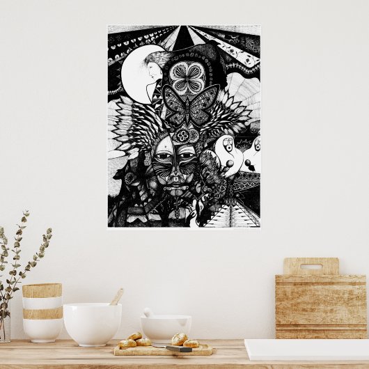 Poster Le Masque (Cuisine)