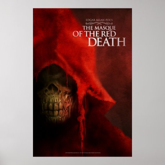 Poster "Le Masque de la Mort Rouge" (Devant)